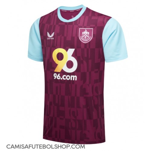 Camisa de time de futebol Burnley Replicas 1º Equipamento 2024-25 Manga Curta